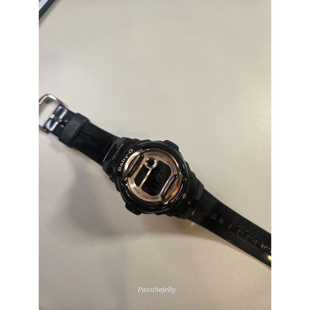 Casio BABY-G BG169G-1 Women's Origin Whale Series Black Bronze Digital Watch